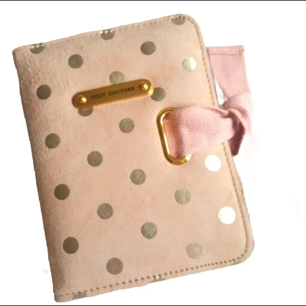 JUICY COUTURE pink MP3 Speaker player Wallet NEW